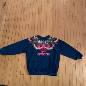 Adidas crew neck hoodie